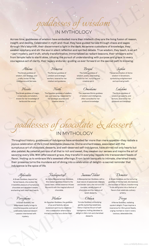 Goddess of Wisdom & Chocolate