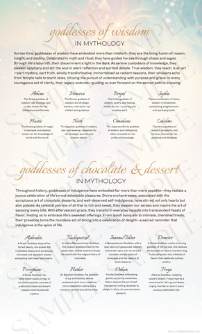 Goddess of Wisdom & Chocolate
