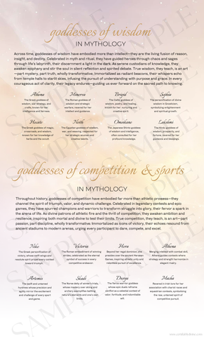 Goddess of Wisdom & Sports