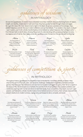 Goddess of Wisdom & Sports