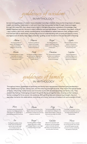 Goddess of Wisdom & Family