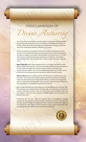 Goddess of Wisdom & Family