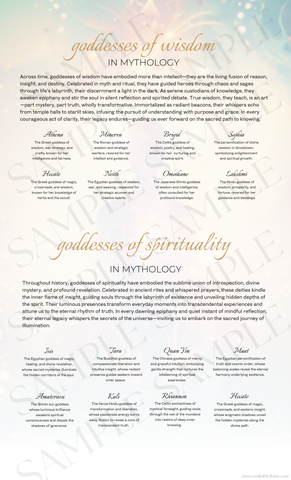 Goddess of Wisdom & Spirituality