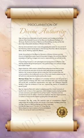 Goddess of Wisdom & Wine